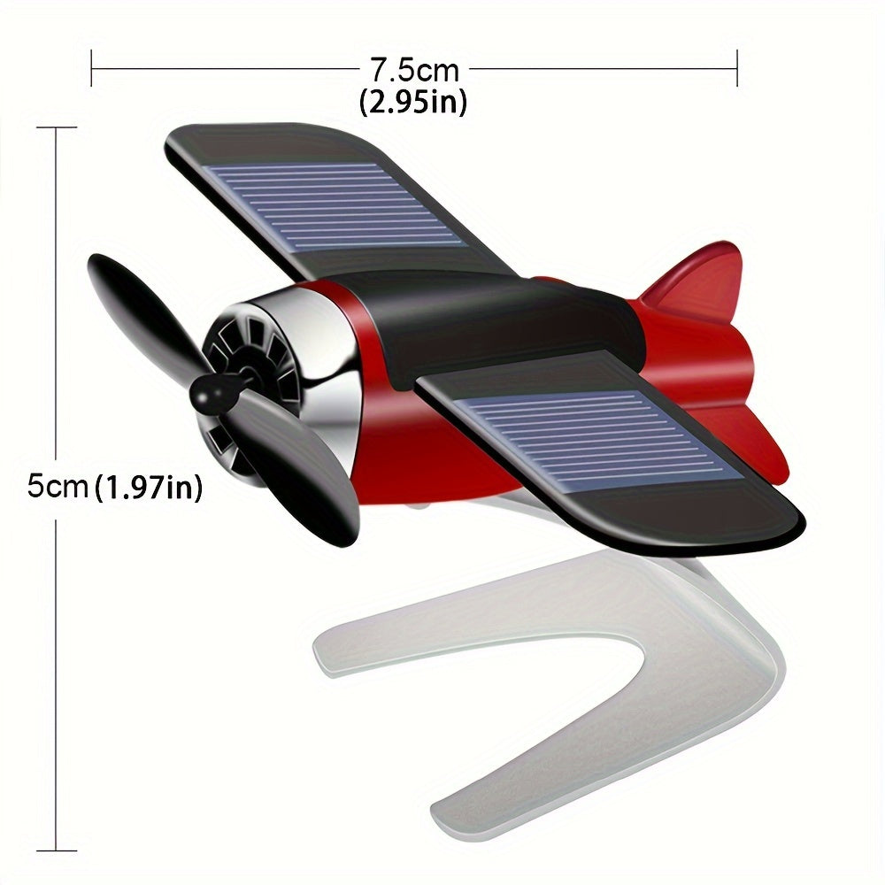 Solar-Powered Car Interior Decoration Creative Central Control Panel Ornament
