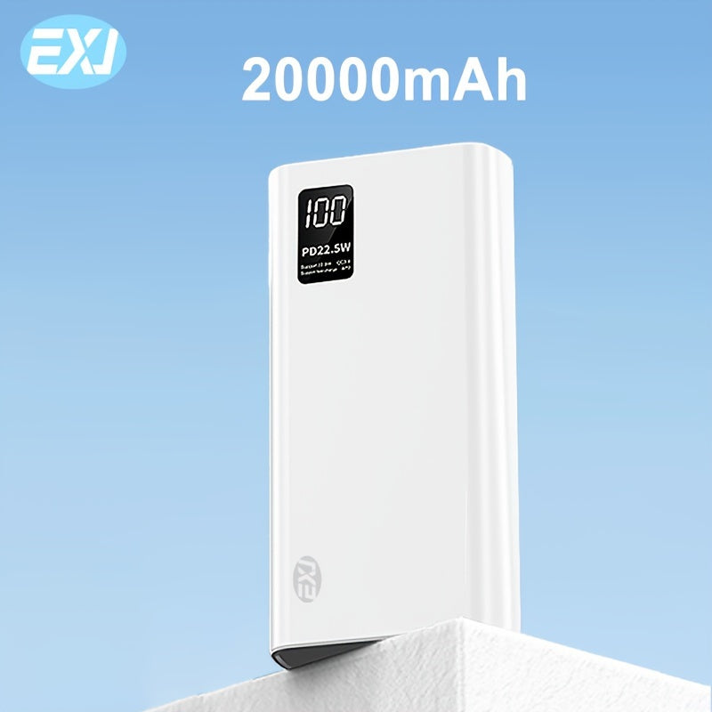 20000mAh Power Bank with 22.5W Fast Charging Portable Charger for iPhone and Android Devices
