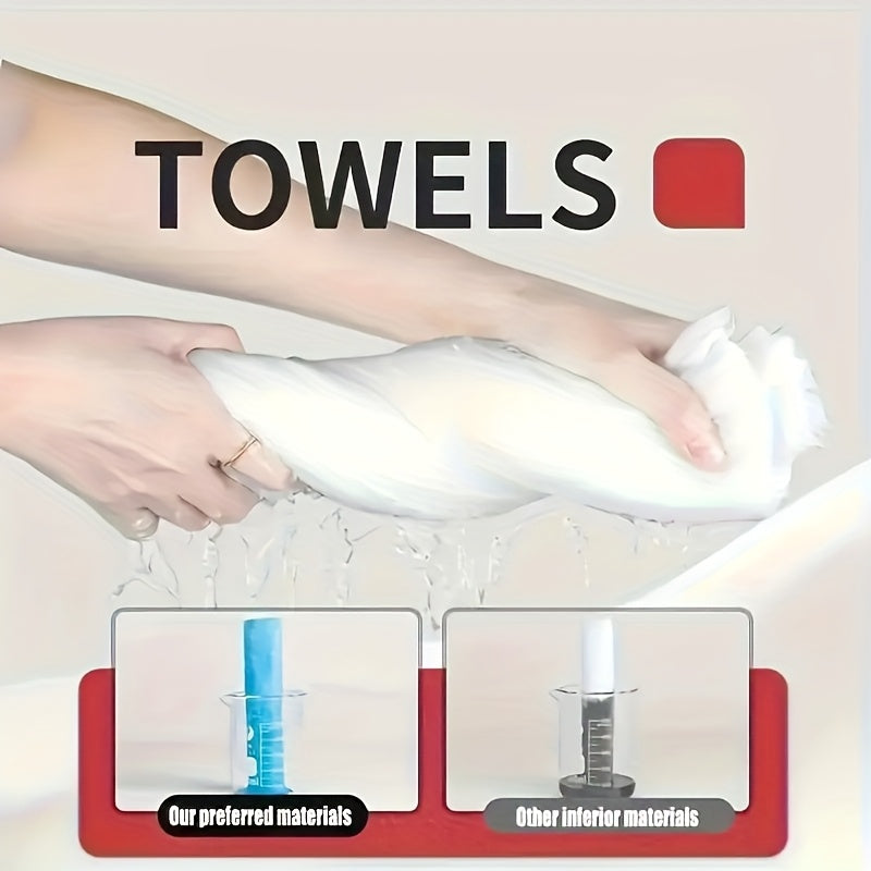 7/14 Pieces Portable Compressed Disposable Towels Thickened Facial Tissues for Travel and Home
