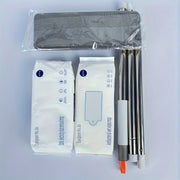 Ko'p maqsadli bir martalik mopu, nam va quruq tozalash uchun, anti-mikrob texnologiyasi bilan jihozlangan, turli xonalar, masalan, yashash xonasi, yotoqxona, hammom, hojatxona va oshxona uchun uyda foydalanish uchun mos.