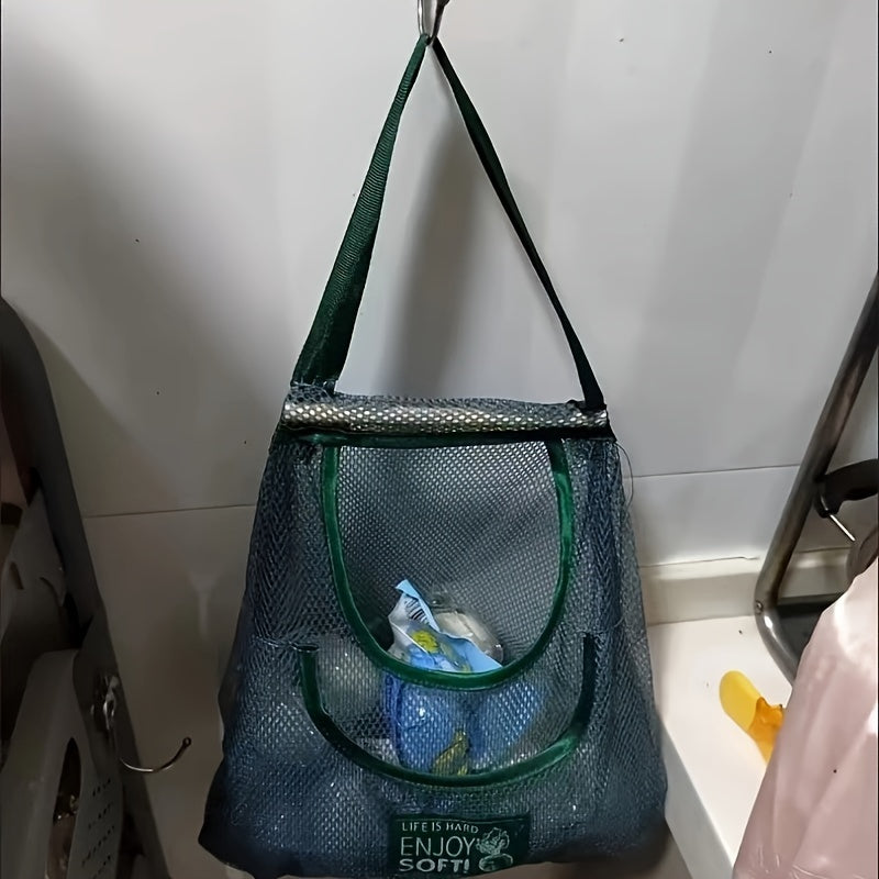 Breathable Storage Bag for Garlic, Potatoes, Onions, Kitchen Organizer