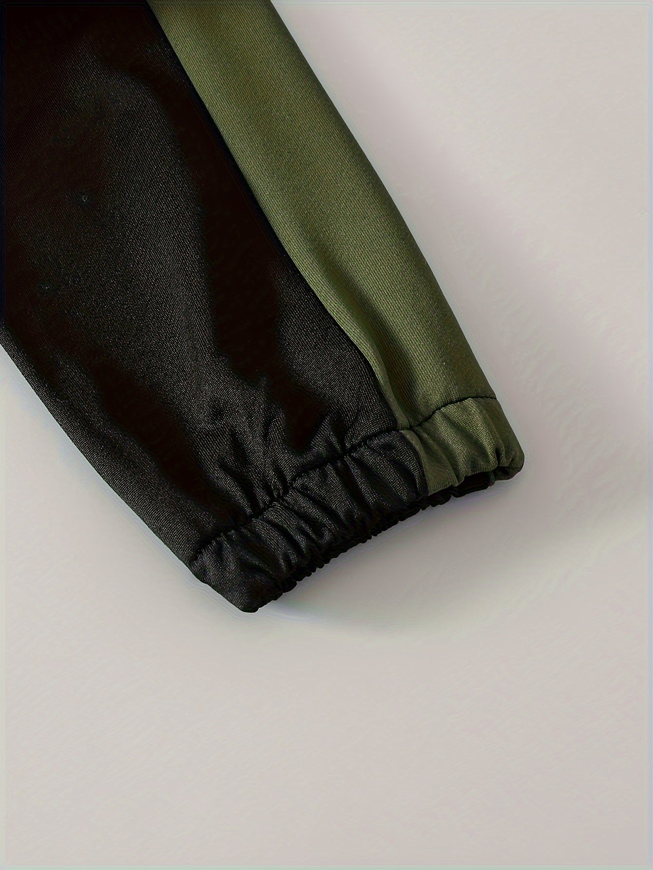 Kids' Hooded Jacket and Pants Set Fall Casual Stripes Polyester