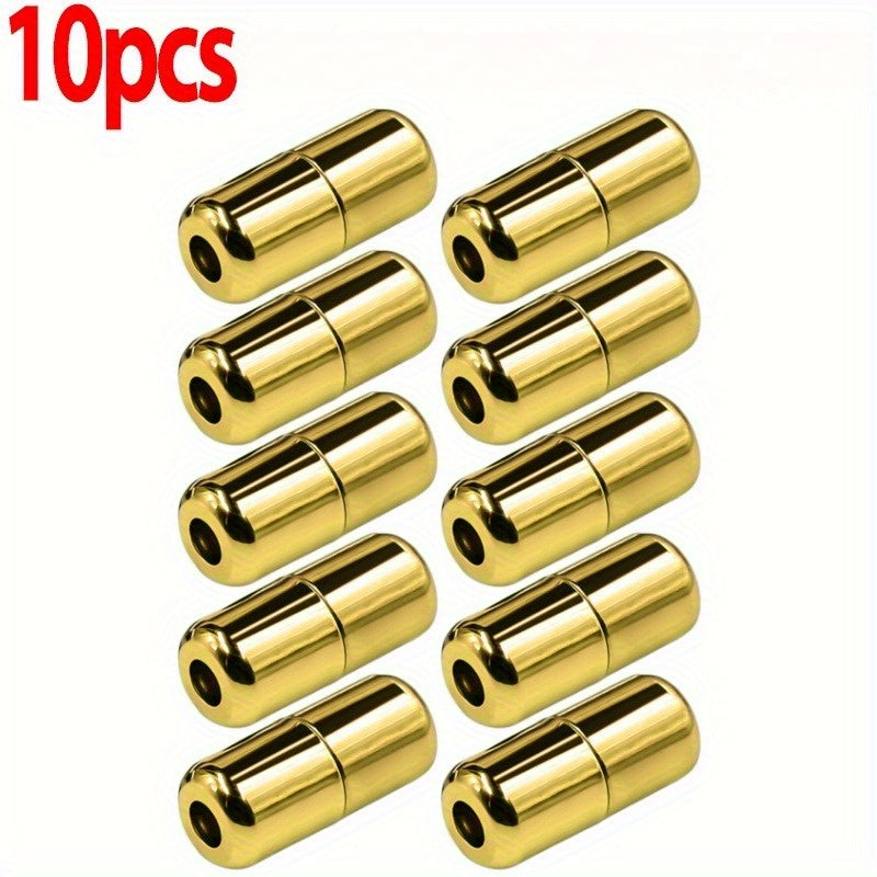 Unisex Metal Capsule Shoelaces Semi-Circular Buckle No Strap Connectors