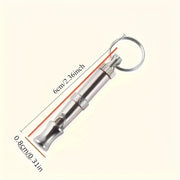 Adjustable Metal Ultrasonic Dog and Bird Training Whistle