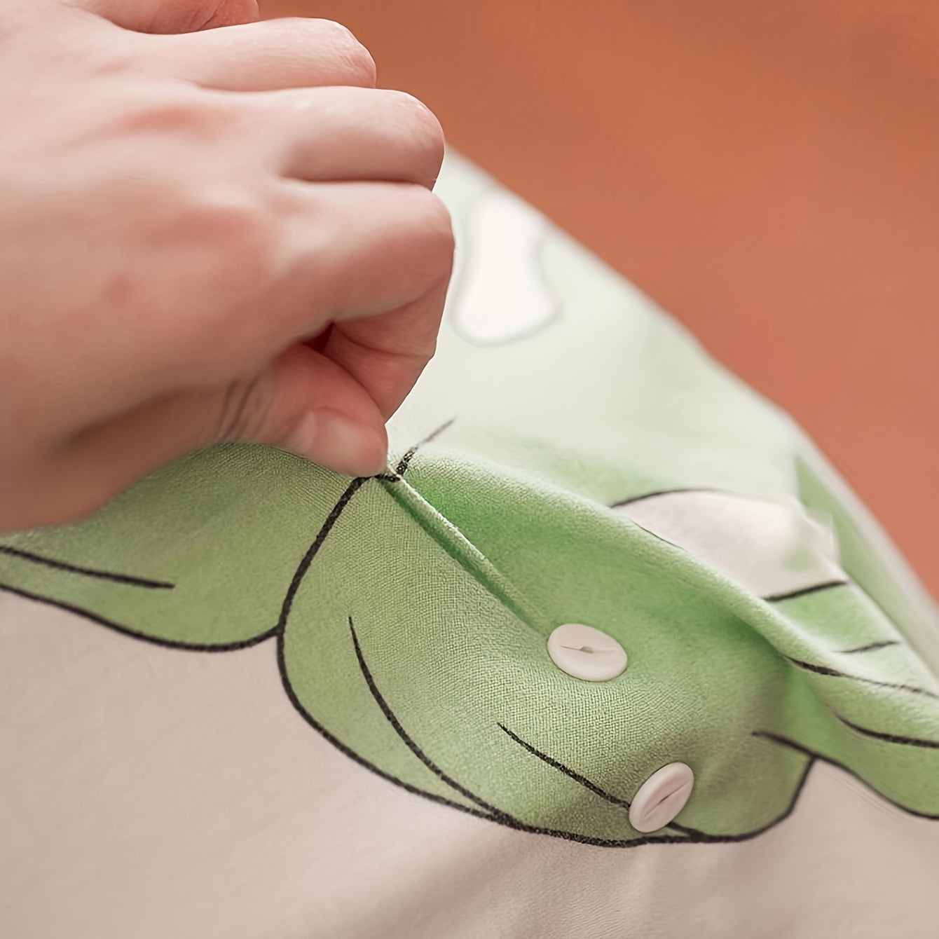 Non-Slip Invisible Quilt Fasteners Set of 3 Polypropylene White Bedding Securement