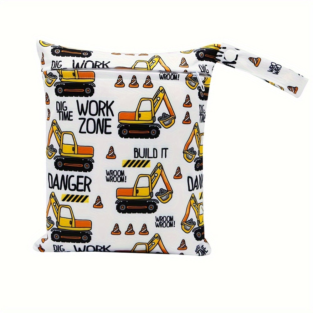 Мультяшная водонепроницаемая сумка из полиэстера для пляжа, плавания, макияжа, туалетных принадлежностей, смешанных цветов