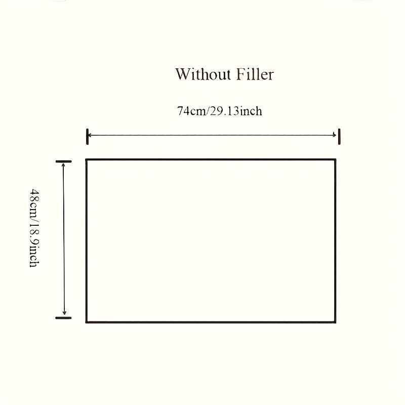 Lightweight Quilted Pillow Protector for All Seasons Latex Pillow Cover