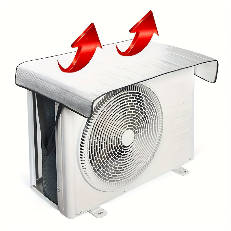 Durable Waterproof Aluminum Air Conditioner Cover for Outdoor Protection