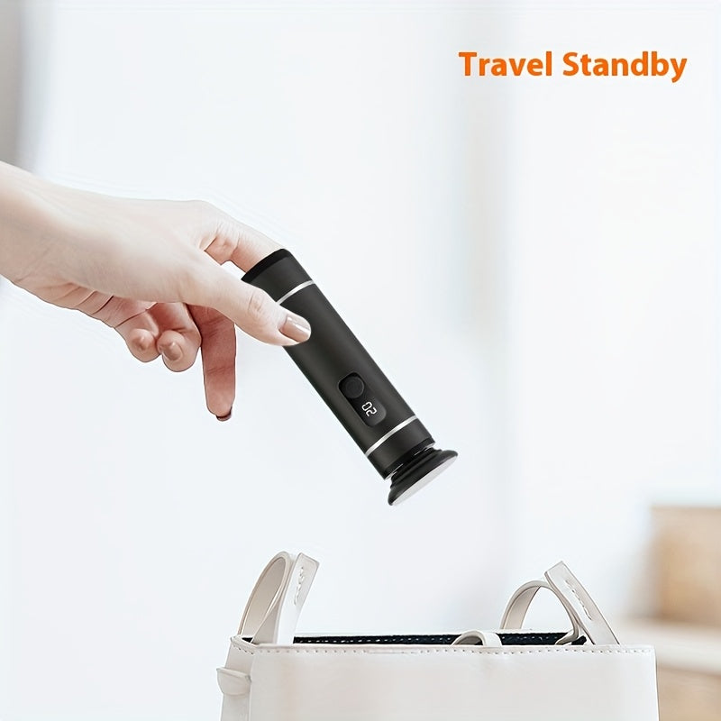 Elektr oyoq qattiq teri olib tashlovchi, almashtiriladigan soch olib tashlash boshiga va sozlanadigan tezlik nazoratiga ega, qulay foydalanish uchun USB orqali zaryadlanadi.