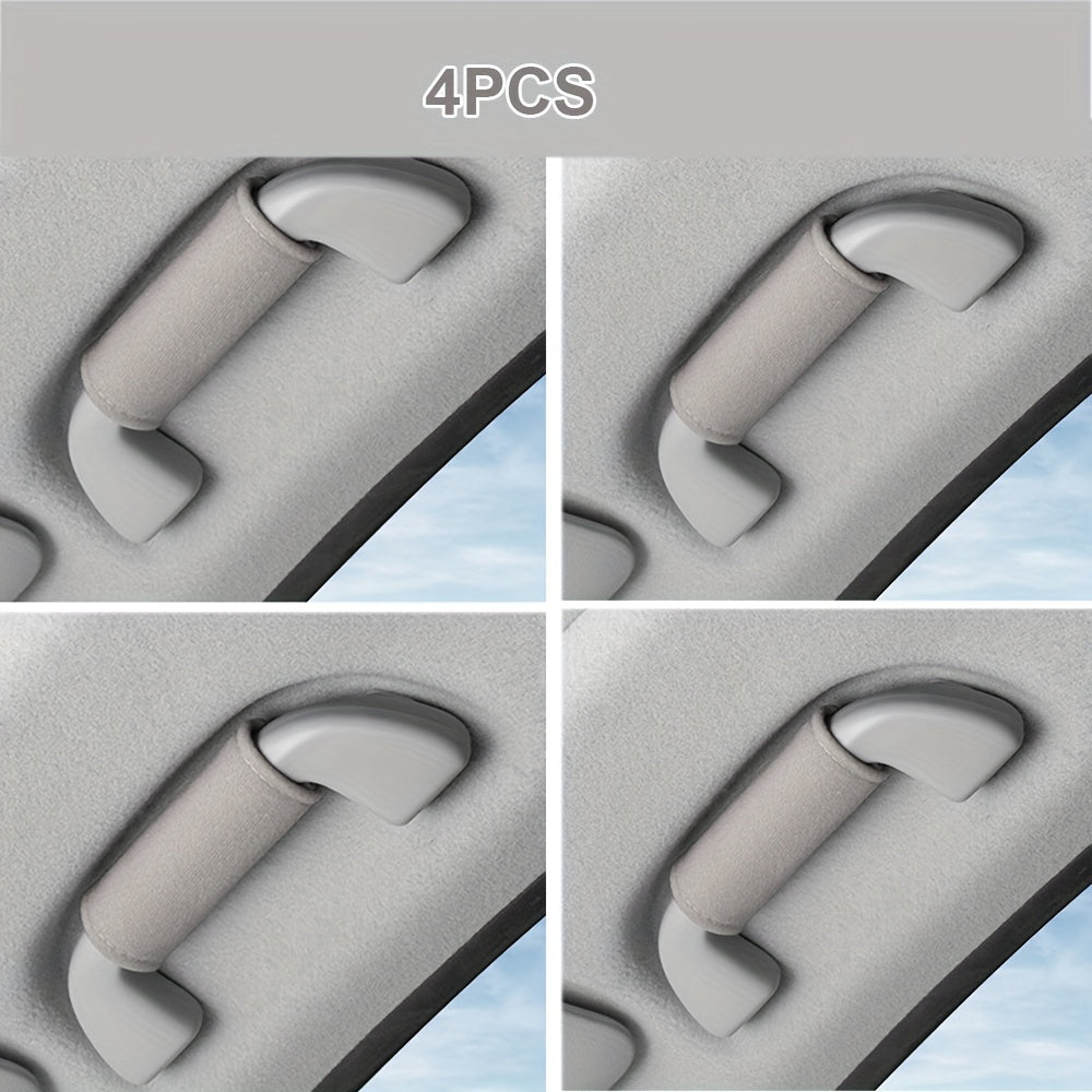 Avtomobil ichki bezaklari yumshoq tutqich qopqog'i, avtomobil eshigi himoyachisi, 2 dona