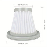 Delmas mos keladigan ikki maqsadli vakuum filtri nam/quruq tozalash uchun - batareya talab qilinmaydi