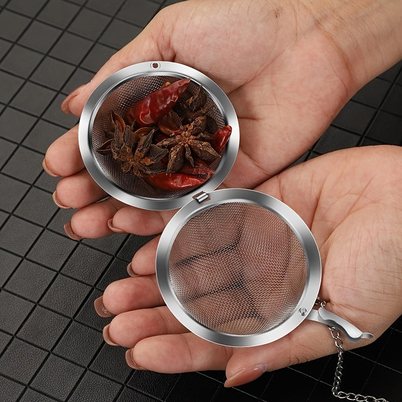 Premium 304 Stainless Steel Tea Ball Pack for Loose Leaf Tea Brewing