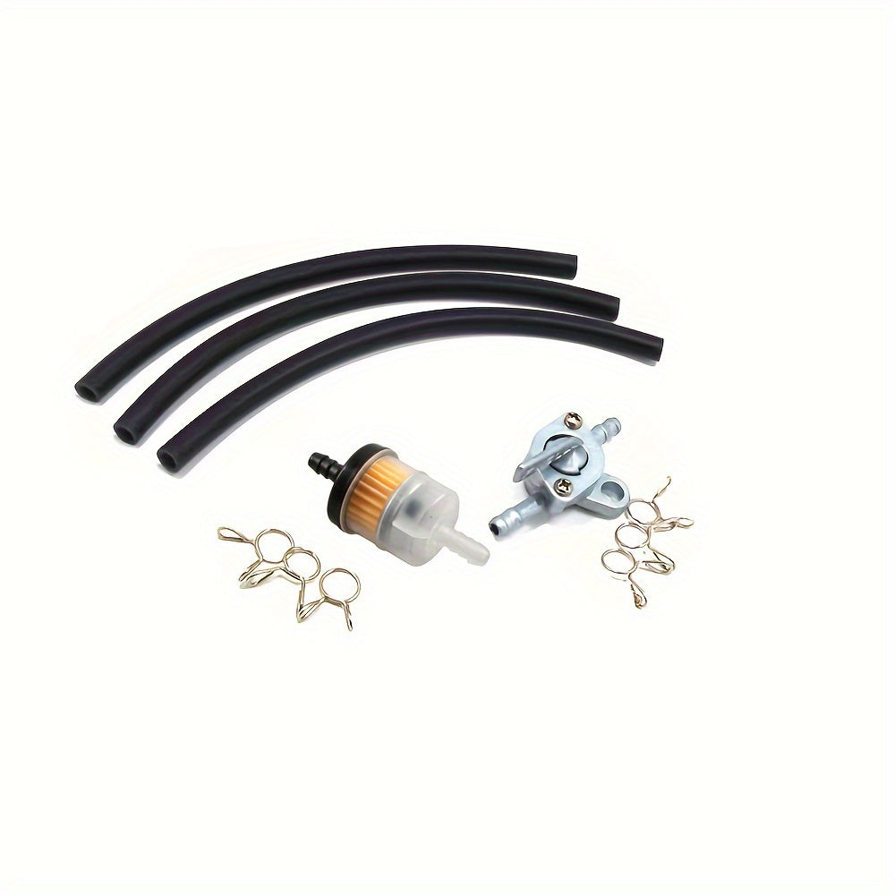 Motorcycle Dirt Bike ATV Fuel Tank Petcock Valve On/Off Switch Gasoline Line