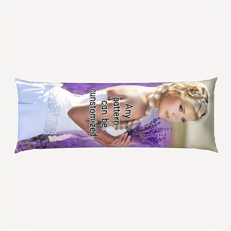 Custom Photo Body Pillowcase 20x54 Inches Soft Printed Double-Sided Gift