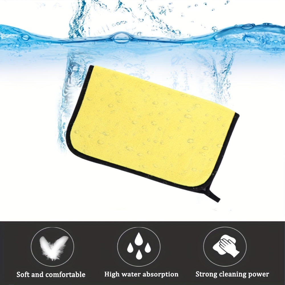 Super-Absorbent Fishing Towel with Carabiner for Kitchen Car Washing