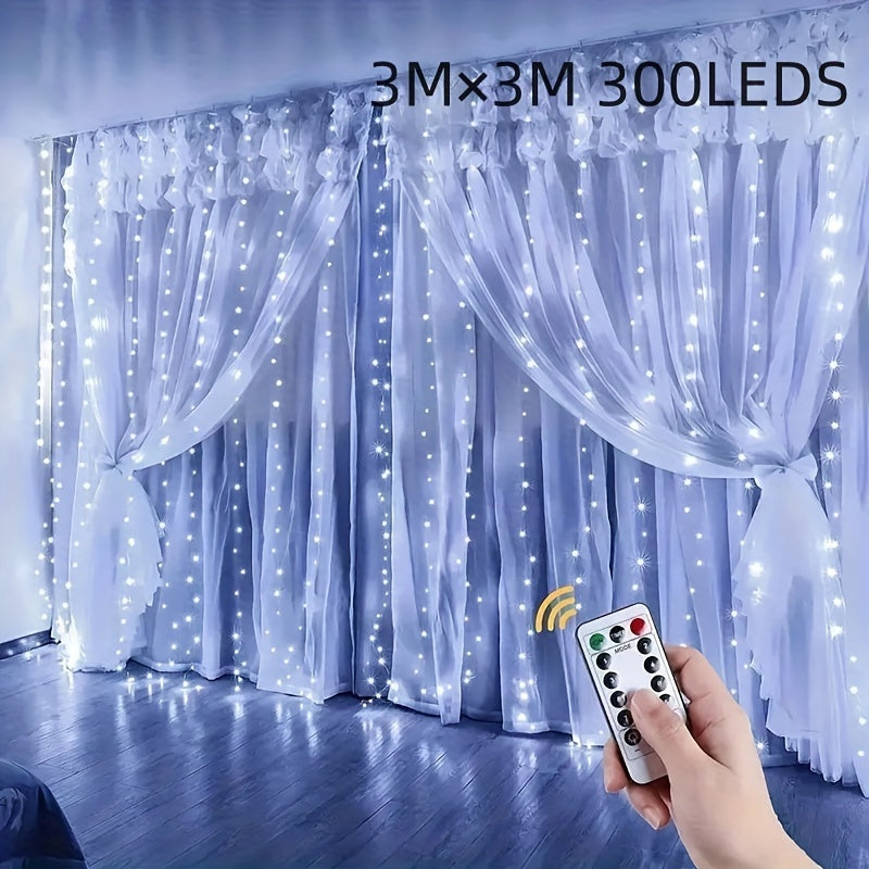 Luces de cadena USB para adolescente con control remoto y modos intermitentes