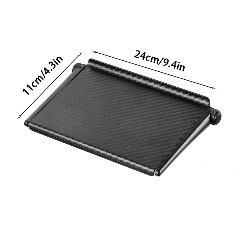 TV Top Shelf Platform for PC Monitor and Media Devices Sturdy ABS Painted Finish