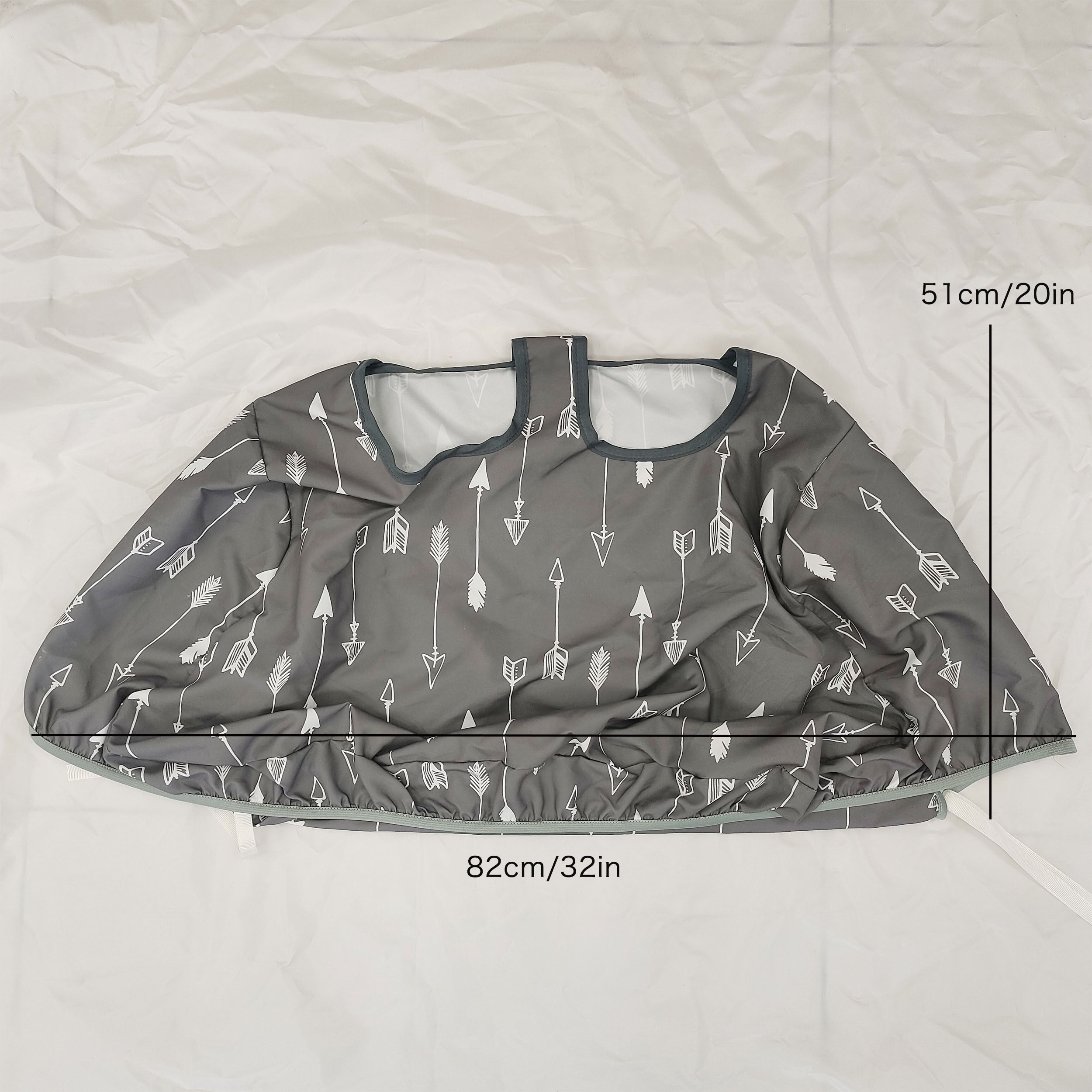 Полиэстеровая накладка на тележку для покупок, портативная, моющаяся, защита от пыли и пятен