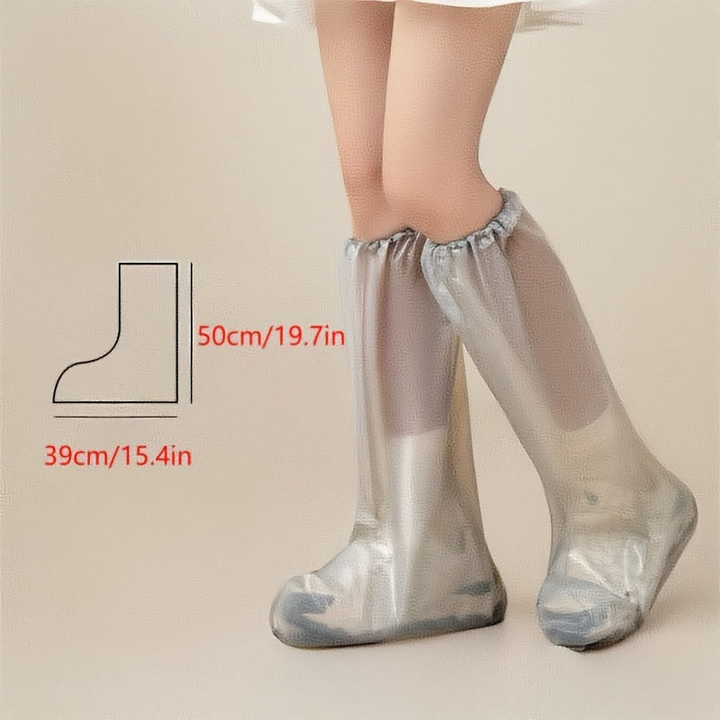 Unisex Waterproof Shoe Covers Thickened Rainproof Hiking Cycling Disposable