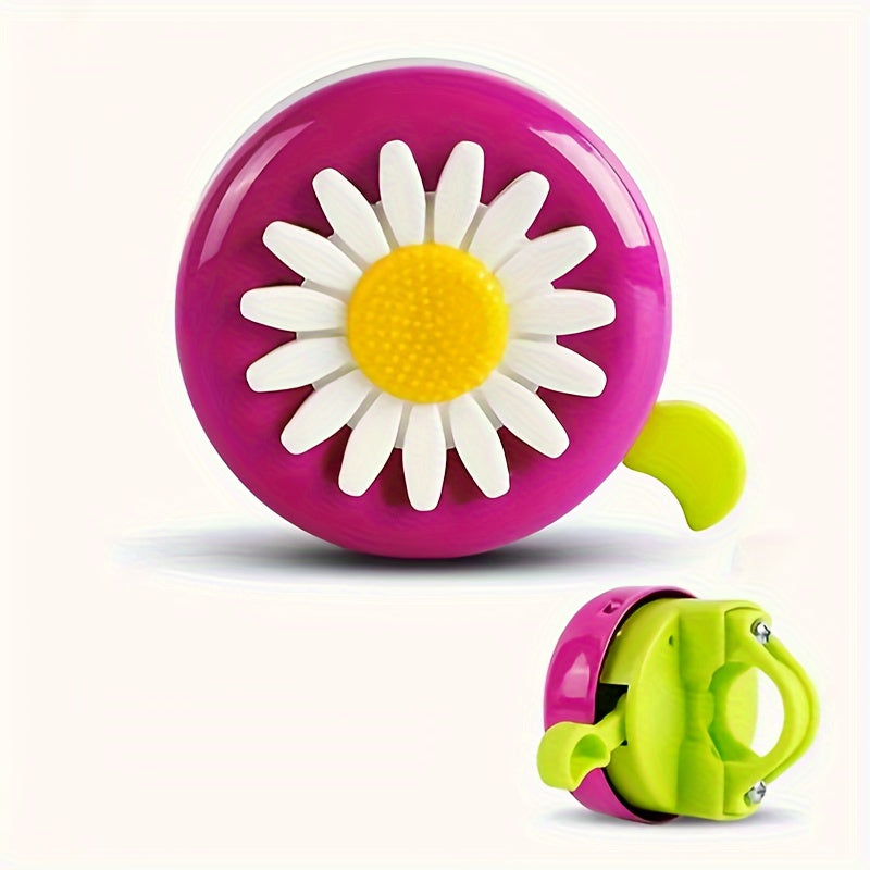Colorful Chrysanthemum Aluminum Bicycle Bell for Kids and Adults