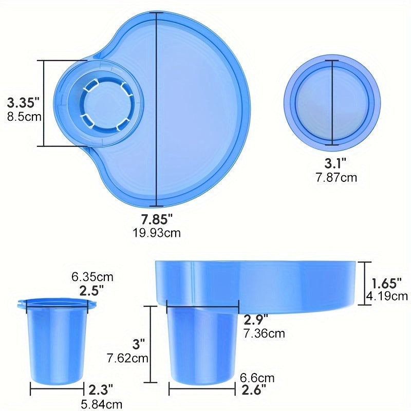 Travel Tray for Car Seat and Stroller with Cup Holder and Food Surface