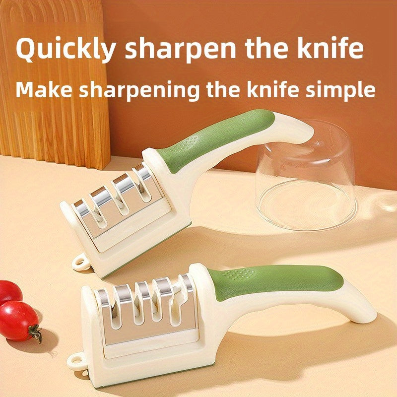 Juego de 30 piezas de afilador de cuchillos de acero inoxidable para un afilado manual rápido del filo en la cocina