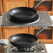 Cast Iron Skillet Non-Stick 10-Inch for Eggs Steak Pancakes Fish Dishwasher Safe