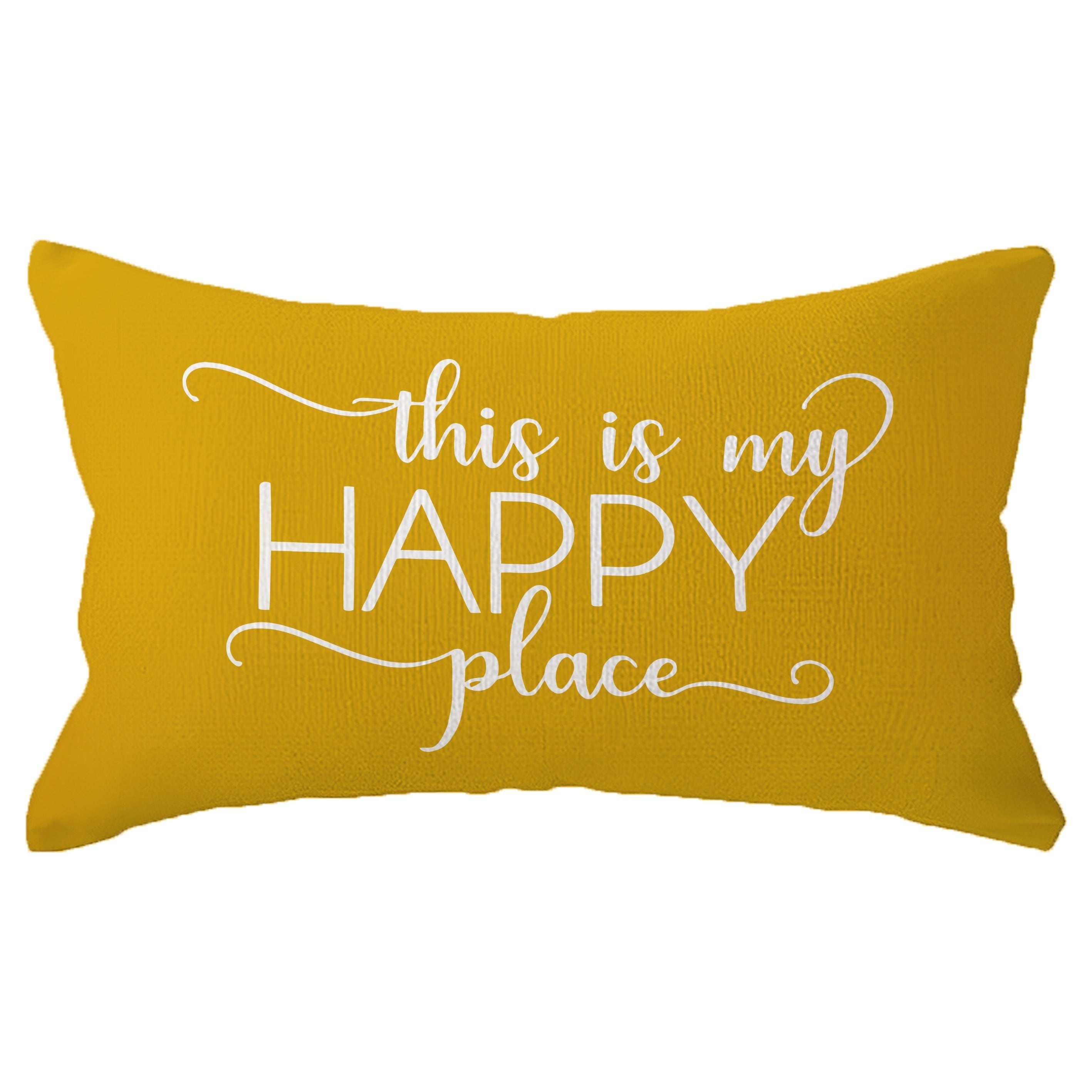 Rustic Farmhouse Decor Rectangular Waist Pillowcase 11.8x49.99cm Porch Welcome