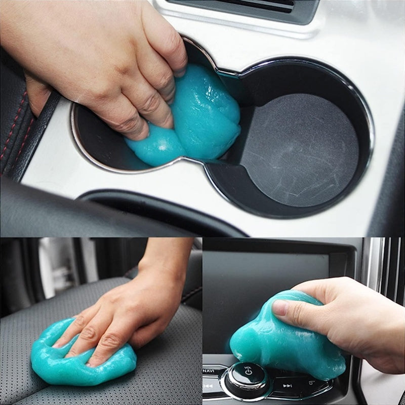 Gel limpiador universal para el interior del coche - Removedor de pegamento y limpiador de teclados