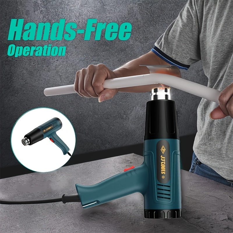 European 110V/220V Heat Gun with Adjustable Temperature and Fan Control