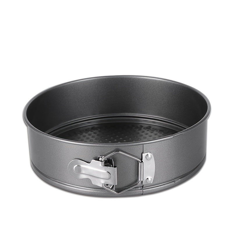 Set of 4 Non-Stick Springform Cake Pans with Removable Bottoms for Baking
