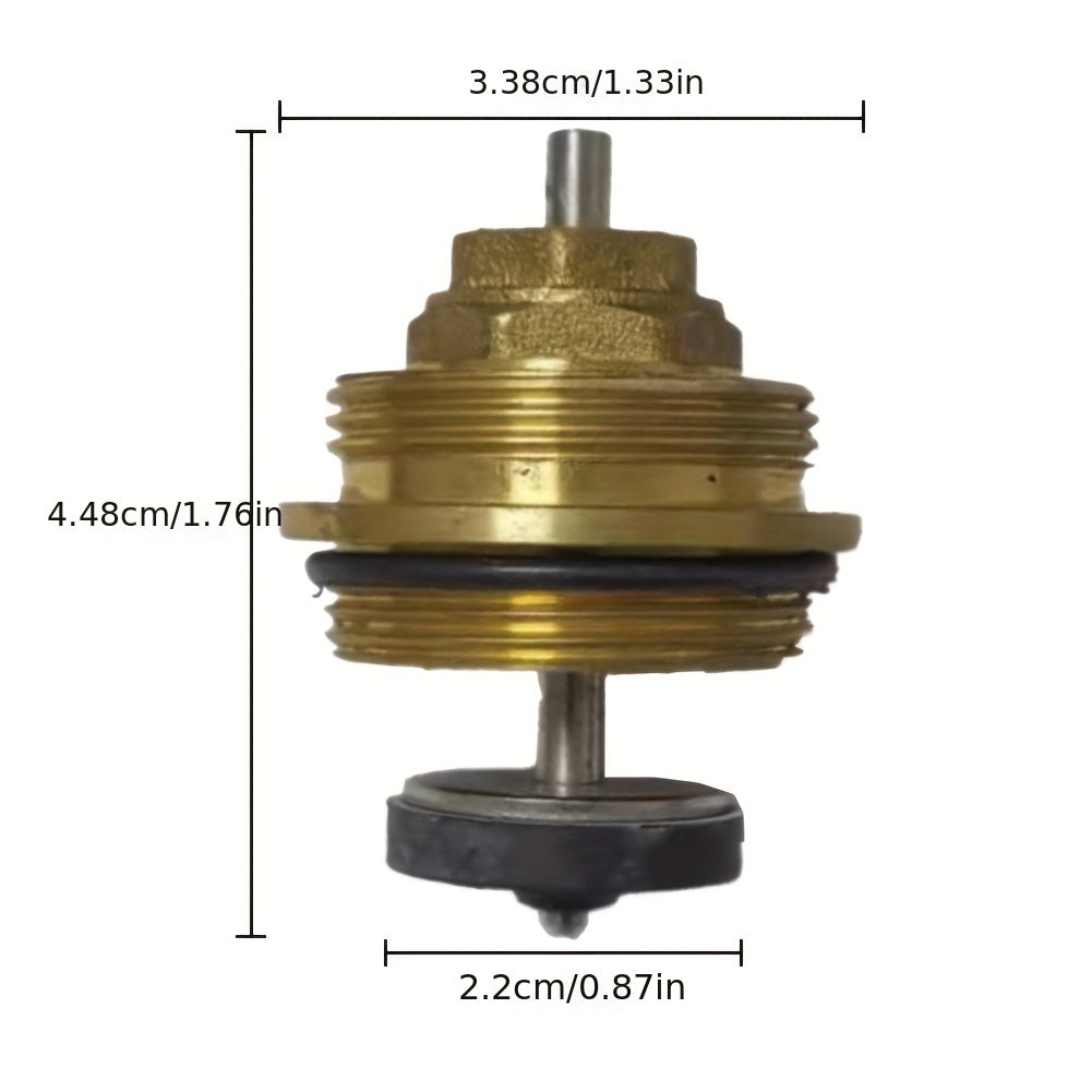 Brass Thermostatic Valve 30x1.5mm for Water and Floor Heating Systems