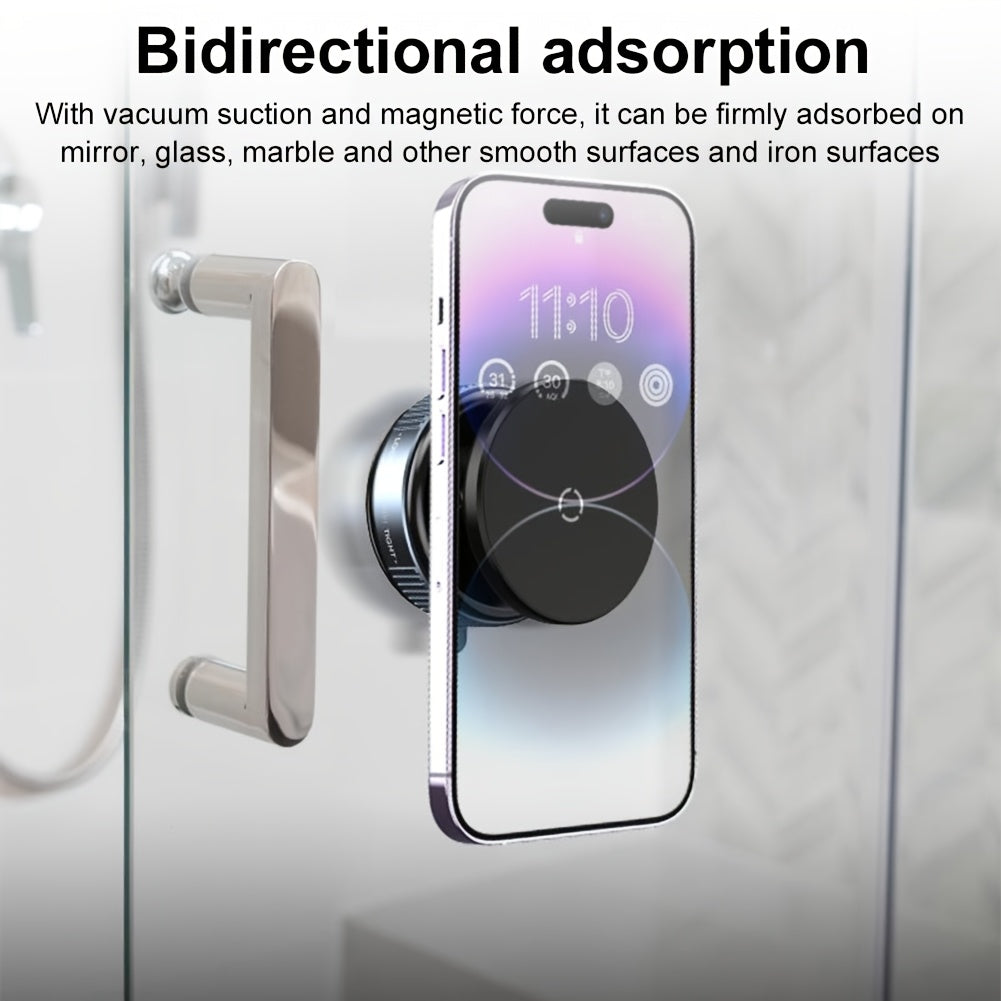 Universal Retractable Foldable Phone Holder Vacuum Suction Cup Smartphone Stand