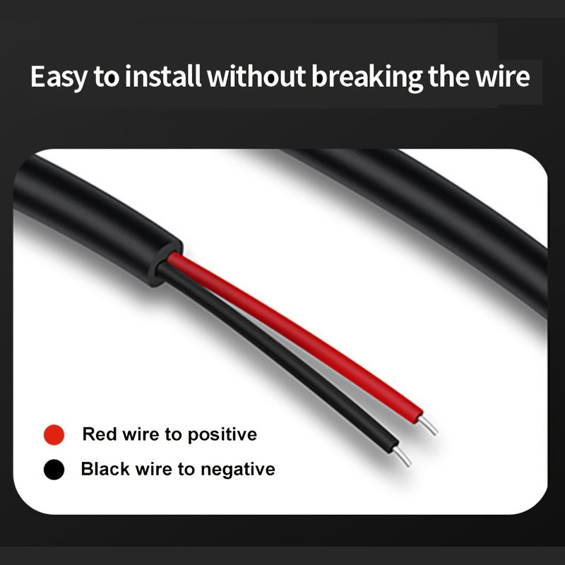 Luz de parrilla LED de ámbar ahumado universal para coche, decoración para SUV, camión pickup y todoterreno