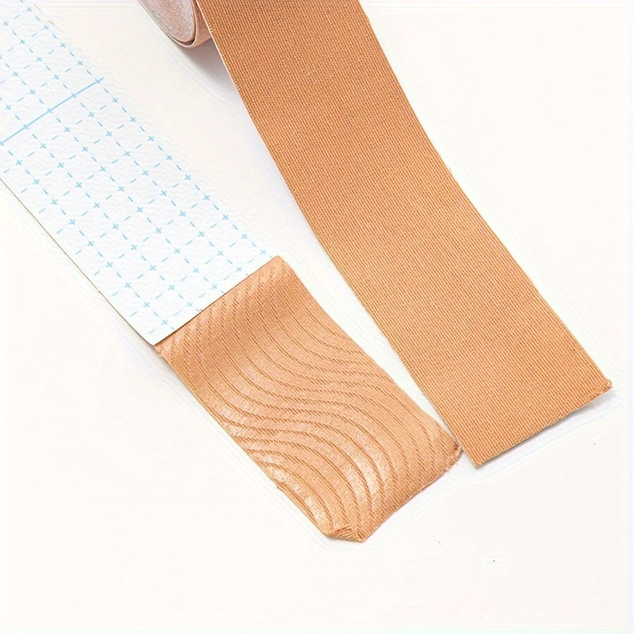 Cinta invisible de algodón para levantar el pecho para mujeres, adhesivos para sujetador sin tirantes, 16.4 pulgadas