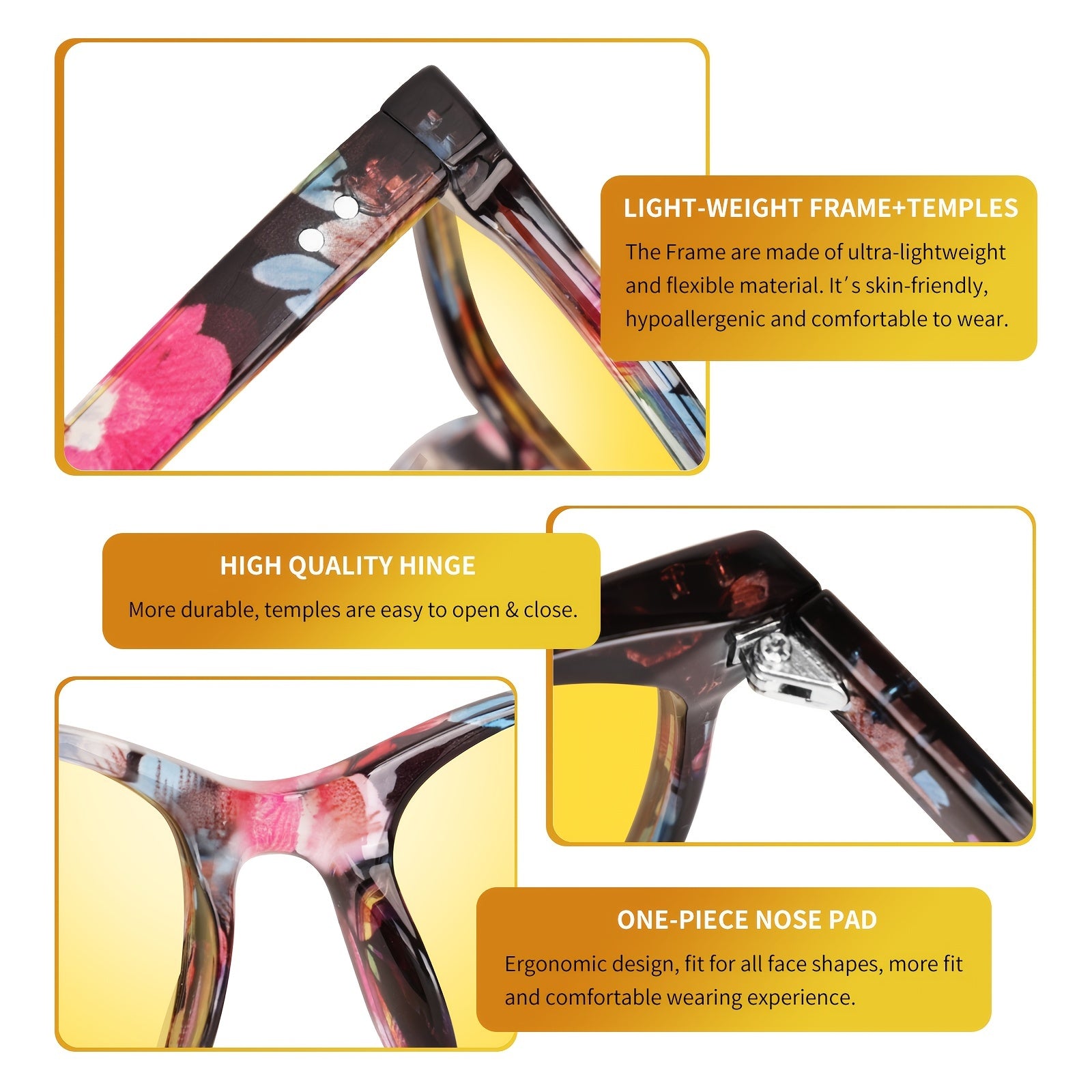 Очки для ночного вождения для мужчин и женщин с поляризацией, снижающие блики, ночное видение