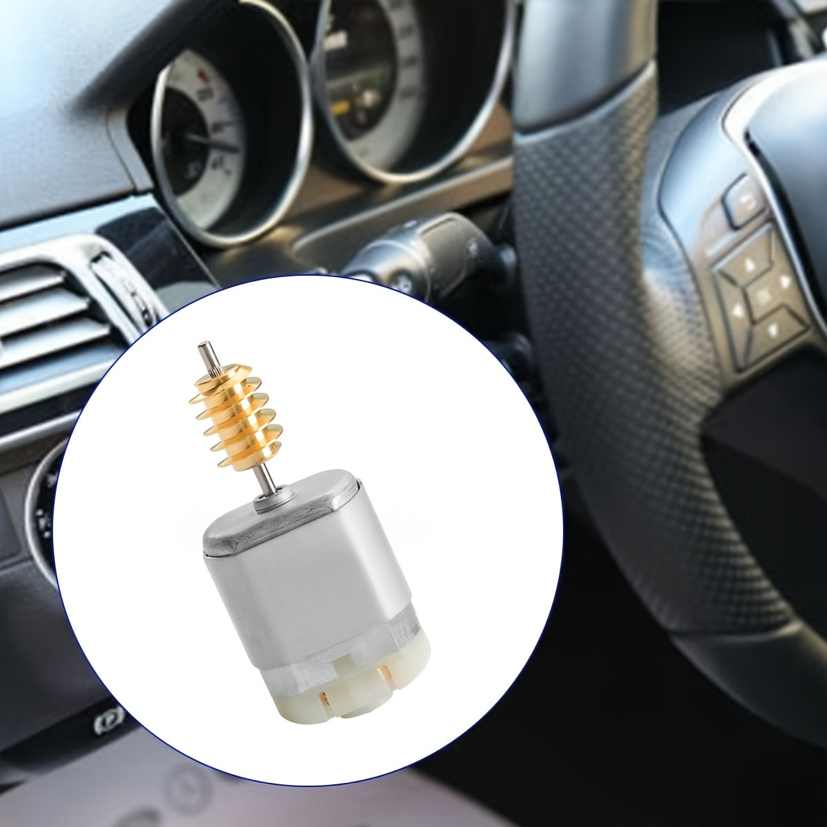 Universal Steering Wheel Locking Gear for Motor Repair Without Battery
