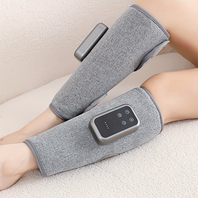 Qayta zaryadlanadigan oyoq massajeri, isitish, havo siqilishi, 3 ta intensivlik darajalari, isitish sozlamalari - to'liq tana uchun eng yaxshi ta'til sovg'asi.