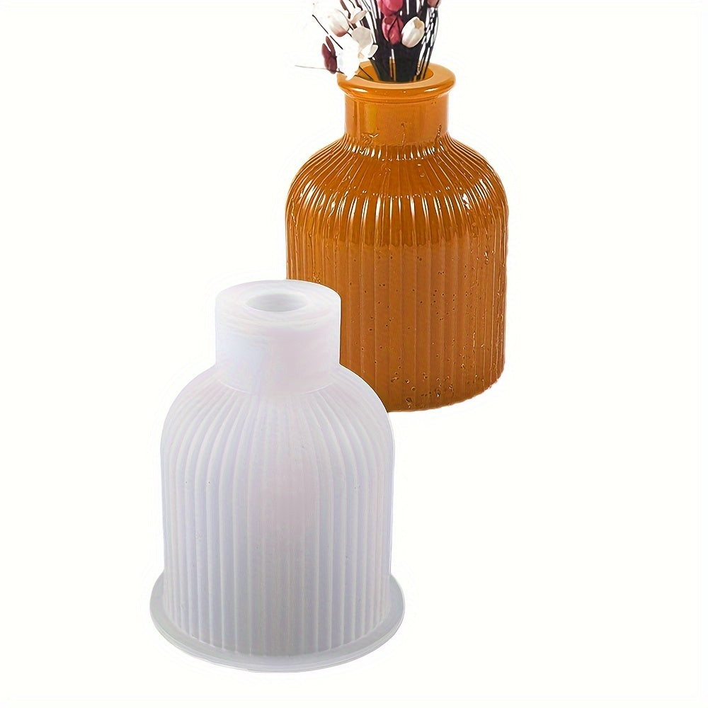 3-Piece Silicone Mold Set for DIY Crafts Resin Concrete Plaster Home Decor