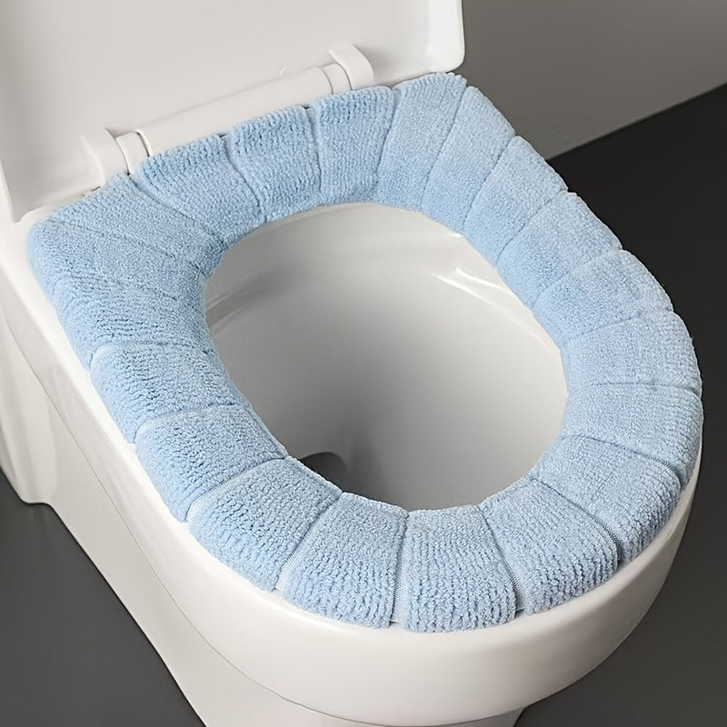 Waterproof Toilet Seat Cover with Removable Cushion for Comfort and Hygiene