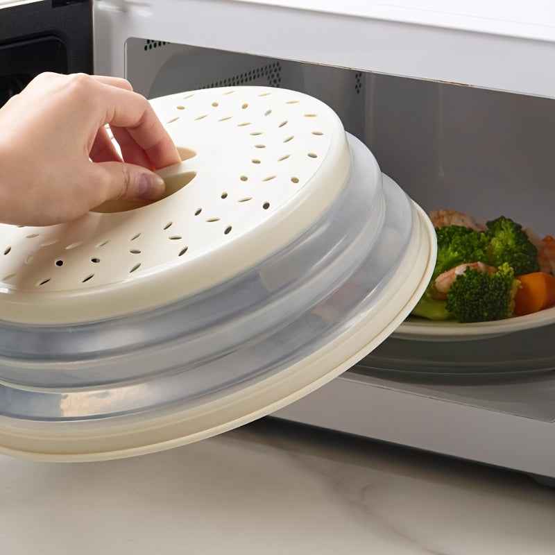 Silicone Microwave Splash Guard with Ventilation and Steam Holes Heat-Resistant Dishwasher Safe