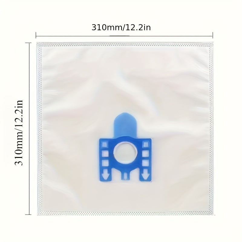 Churuk tozalovchi uchun chang sumkalari - 10 ta paket plastik o'rnatish bilan. Classic C1, Complete C2 C3, S300-S8000 seriyalari bilan mos keladi. O'rnini bosuvchi filtr sumkalari.