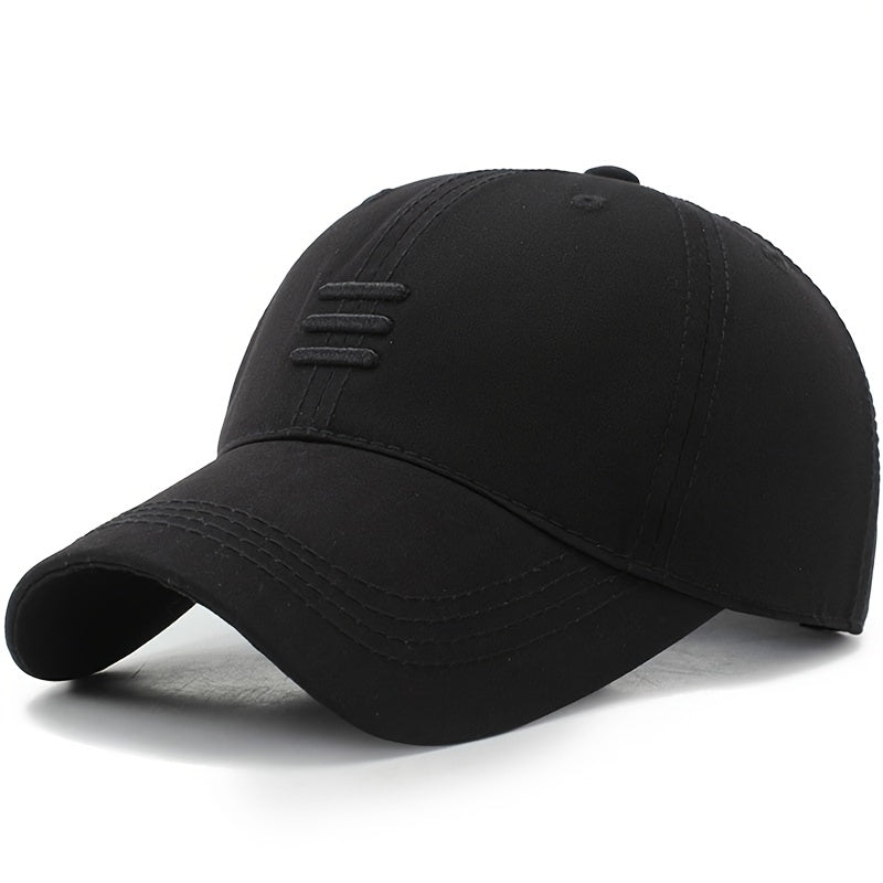 Men's Adjustable Outdoor Baseball Cap Sun Protection for Travel and Beach