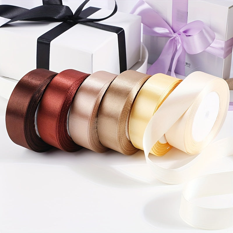 Satin Ribbon 2.5cm Wide 25 Yards Long for Gift Wrapping Wedding Decoration