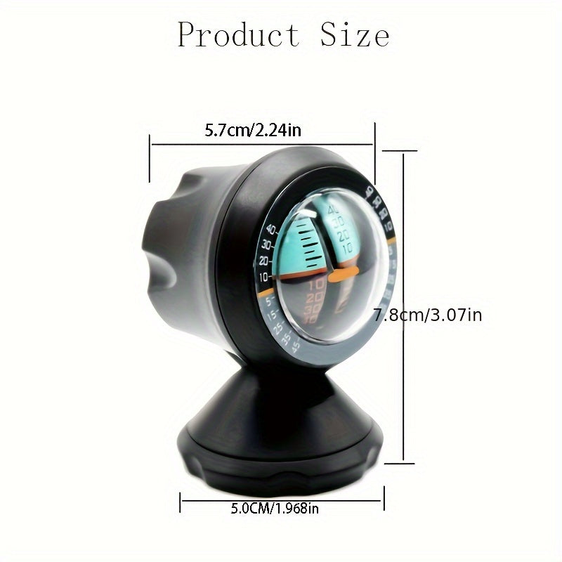 Portable Car Level Meter ABS Inclinometer Slope Finder for RV Travel