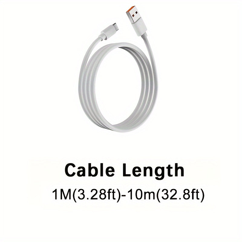 USB-A to Type-C Camera Power Cable 5V for Security Cameras CCTV Surveillance