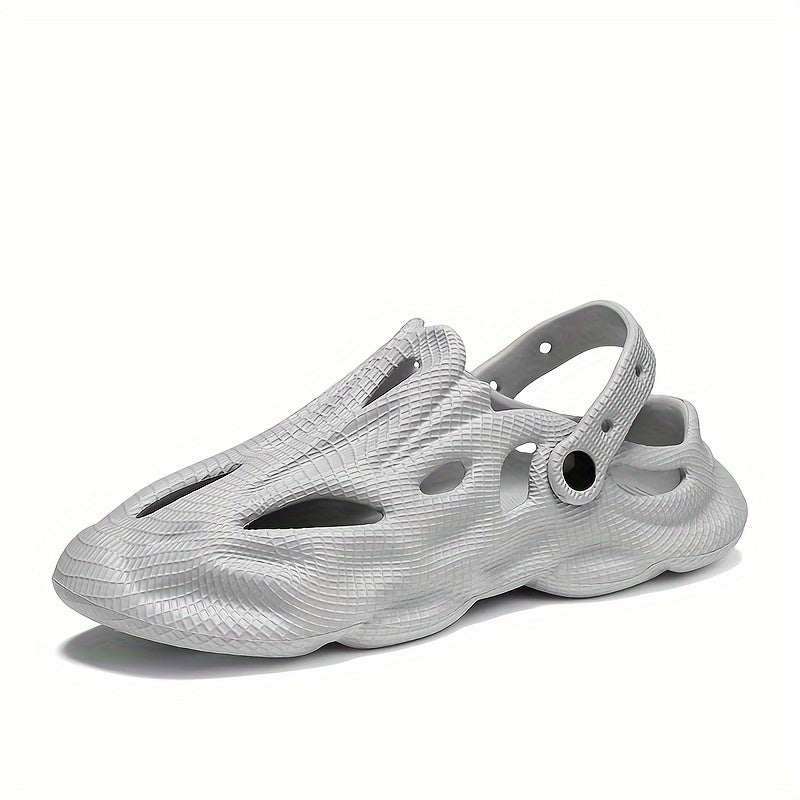 Men's EVA Lightweight Hollow Out Non-Slip Clogs for Summer Garden Wear