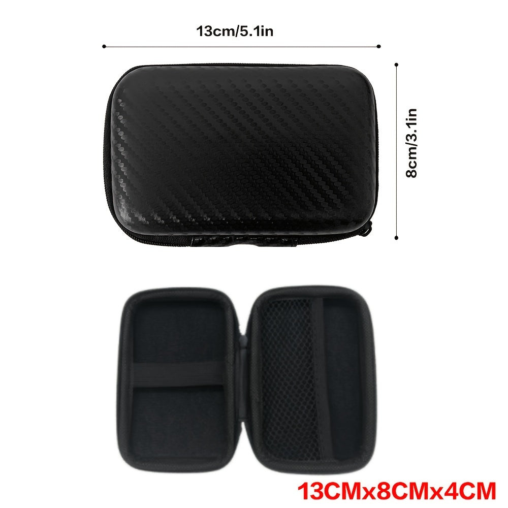 Hard Shell EVA Storage Bag for Headphones Cables and Travel Essentials