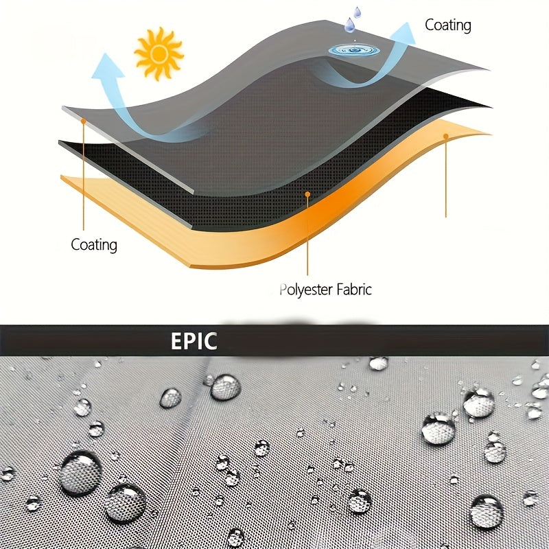 2 dona Premium yuvish qurilmasi uchun qopqoq, mustahkam 500D mato, ichki va tashqi foydalanish uchun