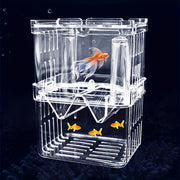 Acrylic Fish Tank Breeding Box Incubator Isolation Tank for Fish Breeding and Incubation